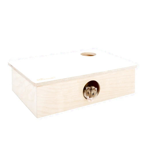 Niteangel Multi-Chamber Hamster House Maze: - Multi-Room Hideouts & Tunnel Exploring Toys for Hamster Gerbils Mice Lemmings (6-Room Small)