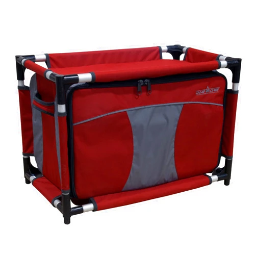 Camp Chef Sherpa Table & Organizer - Camping Storage for Outdoor Cooking & Camping Gear - Aluminum Table Top