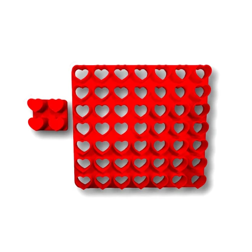 Cookie Cutz 49x0.5” Mini Size Heart Multi Cutter
