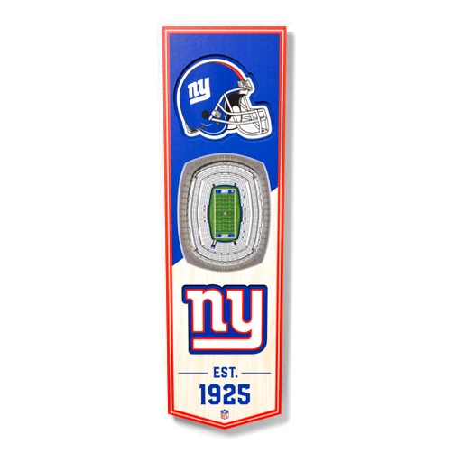 YouTheFan NFL 3D Stadium Banner - 6x19