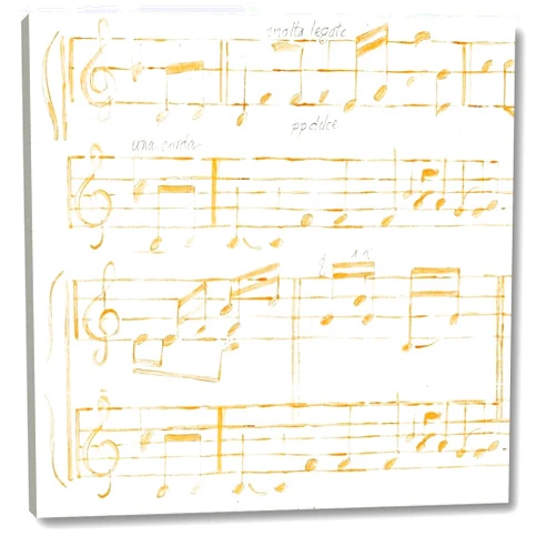 Canvas Art USA Music Notes by Janice Gaynor - 16