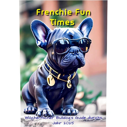 Emily Sarah Thompson Frenchie Fun Times Wöchentlicher Bulldog's Guide durchs Jahr 2025: Zeitmanagement Planer mit dem von Französische Bulldoggen. Maßgeschneidert ... auf dem Laufenden (German Edition)