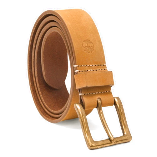 Timberland Mens 38Mm Icon Nubuck Boot Leather Belt