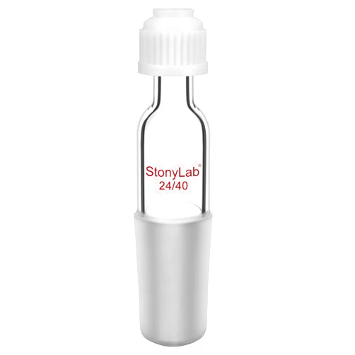 stonylab Thermometer Inlet Adapter with 24/40 Inner Joint, 4.33 inch Height, for Laboratory Temperature Measurement