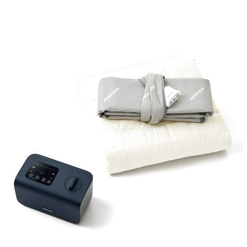 Navien Mate EQM 580, Single – EMF-Free Water Heated Mattress Pad Warmer – Temperature Control – WiFi Enabled & Eco-Friendly – Helps Soothe & Relieve Stress, Muscle Soreness, & Tension