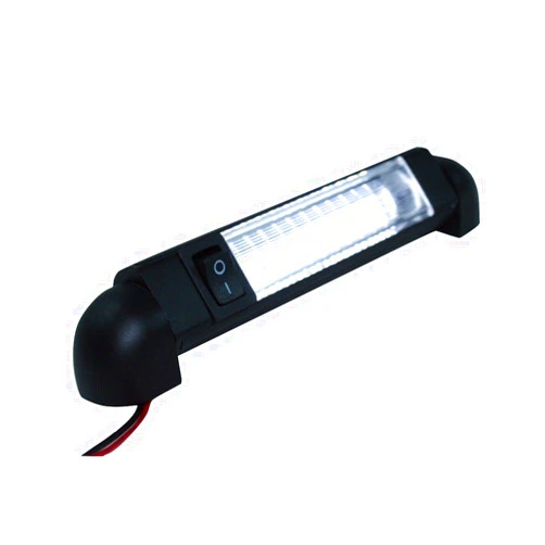 Pilotlights.net LED Bar Light - Pivoting, Water Resistant 12 Volt DC LED Courtesy Convenience lamp, 6