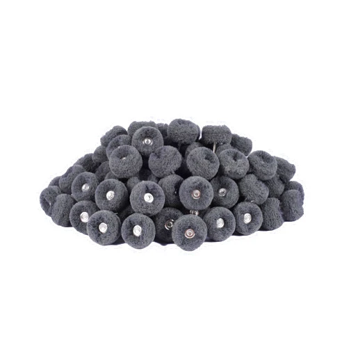 YIEPET 100Pcs Upgrades Abrasive Buffing Wheels,Wheels Burr for Rotary Tools-1/8