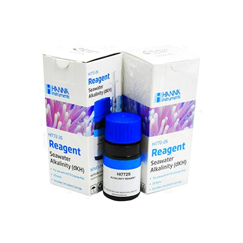 WLR Industries Hanna HI772-26 REAGENTS - 2 Pack - for HI772 checker Saltwater Aquarium Alkalinity Colorimeter Checker Tester - 50 Test Pack