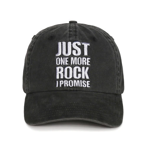 InnoBeta Geology Rock Collector Gifts Hat for Men Women, Geology Rock Collector Gifts for Christmas, Birthday, Adjustable Embroidered Baseball Cap
