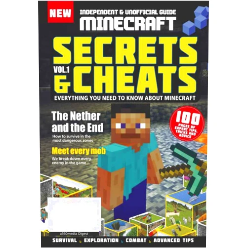 By a360media (Author, Editor) Minecraft - Secrets & Cheats Vol. 1: Tips, Tricks & Advice: Everything You Need to Know About The Nether, The Mobs & More! By Fans For Fans Independent & Unofficial Guide (Mini Mag Size)