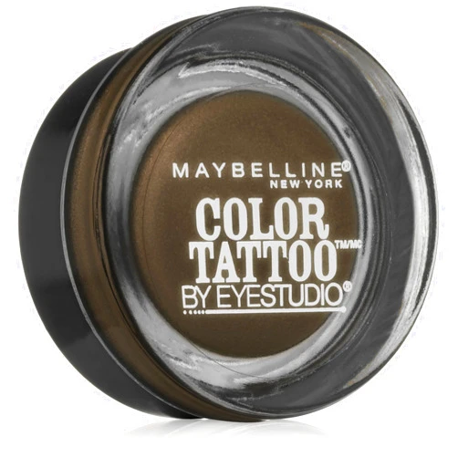 Maybelline New York Eye Studio Color Tattoo Leather 24 HR Cream Gel Eyeshadow, Deep Forest, 0.14 Ounce