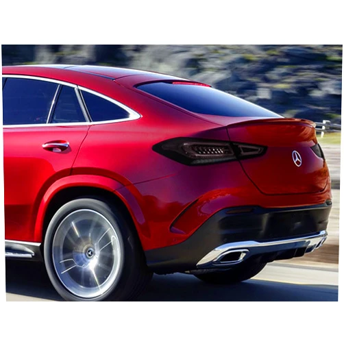 Rvinyl Tail Light Tint Covers Compatible with Mercedes-Benz GLE-Class 2016-2019 (Coupe) - Smoke