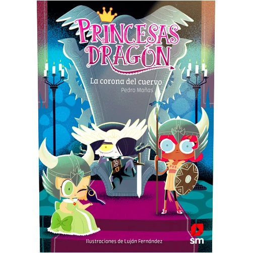Spanish Edition by Pedro Mañas Romero (Author), Luján Fernández Méndez (Illustrator) Format: Kindle Edition Princesas Dragón 12: La corona del cuervo (Spanish Edition)