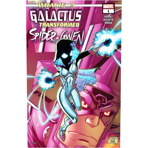 By Kalinda Vazquez (Author), Ron Lim (Cover Art), Daniel Picciotto (Artist) & 0 more Format: Kindle Edition What If…? Galactus: Galactus Transformed Spider-Gwen? (2025) #1 (What If…? Galactus (2025))