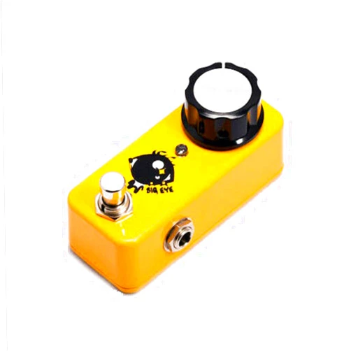 Amsterdam Cream [Amsterdam Cream] Big eye fuzz Guitar Effect Pedal Yellow Color for Wild, Vintage and Rich Fuzz sound