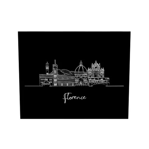 TJ Originals - Florence, Italy Architectural Beauty - Europe Travel Adventures & Historical Places Bucket List Vacation Cityscape Wall Art Decor- Unframed 11 x 14 Black & White Print - Anniversary Travel Gift Ideas Florence, Italy Architectural Beauty - Europe Travel Adventures & Historical Places Bucket List Vacation Cityscape Wall Art Decor- Unframed 11 x 14 Black & White Print - Anniversary Travel Gift Ideas (BLACK)