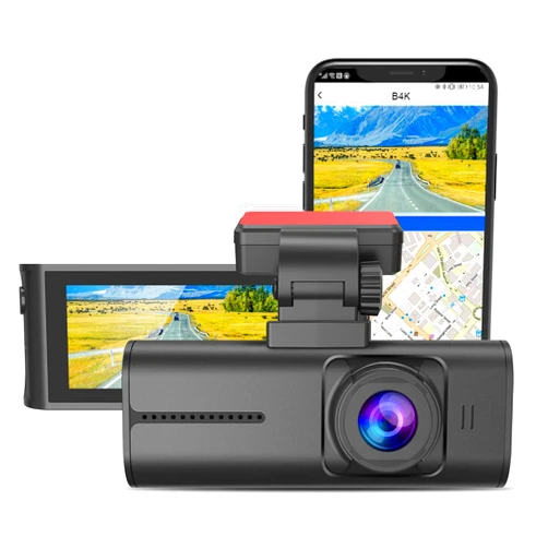 Blueskysea Dash Cam 4k, Blueskysea 8MP WiFi Car Dashboard Camera 3840x2160P, Ultra HD Dashcam for Cars, Driving Video Recorder w/ 3.16