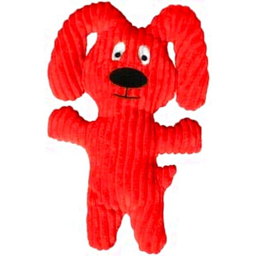 PetDesignz Razzle The Dog Corduroy Squeeker Dog Toy by Loopies - 3 inch