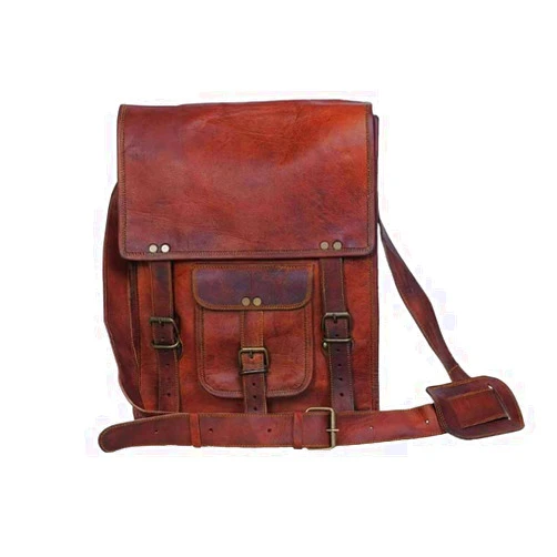 Generic Laptop Messenger Bag for men and women Messenger Bags for Best Office School College Satchel Bag,Brown