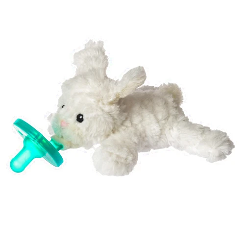 Mary Meyer WubbaNub Infant Pacifier, 6-Inches, Putty Bunny