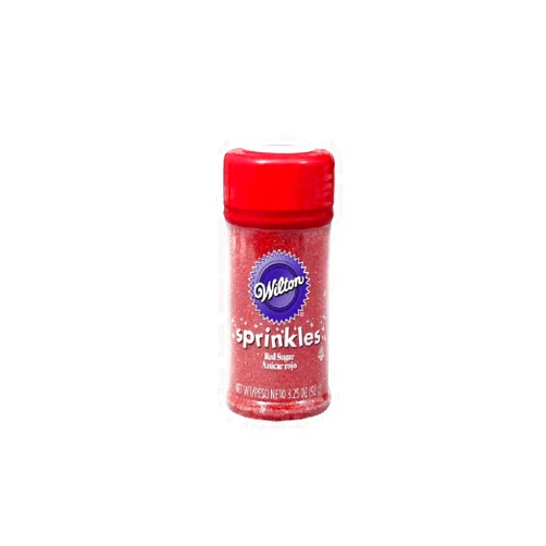 Wilton Sprinkles - Red Sanding Sugar (3.25 oz.)