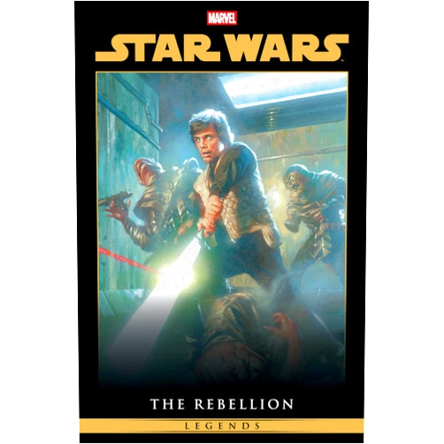 By Ryder Windham (Author), Marvel Various (Author, Illustrator), Nick Choles (Illustrator), Hugh Fleming (Cover Art) & 1 more Star Wars Legends: The Rebellion Omnibus Vol. 3 Hugh Fleming Luke Cover