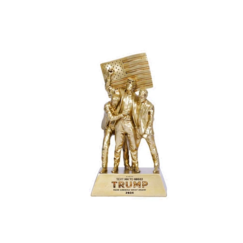PUHOZN 9 inch Donald Trump Bobblehead 2024 Trump Merchandise Donald Trump Collectibles Statue Figurines World Leaders Collection Gift Make America Great Again MAGA