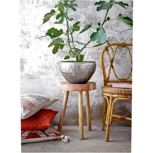 Bloomingville Reclaimed Wood Stool, Natural, 13