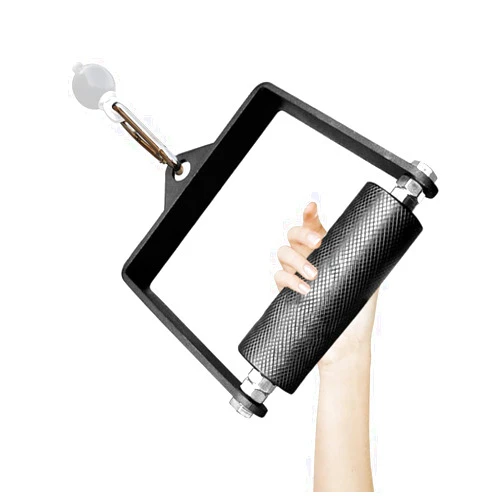 Adomove Gym Fitness LAT Pulldown Attachments,D Handle Cable Attachment for Hand Exercises Strength Building D Grip Hand Exercisers