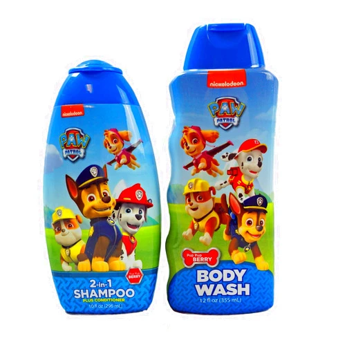 Paw Patrol 2 in 1 Shampoo and Body Wash Bundle