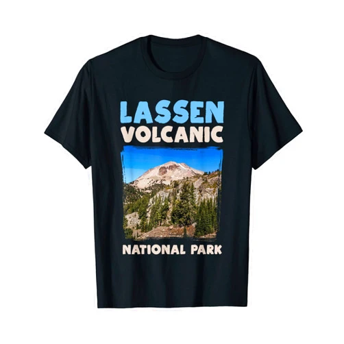 Lassen Volcanic United States USA Unique Items Lassen Volcanic US National Park California Gift T-Shirt