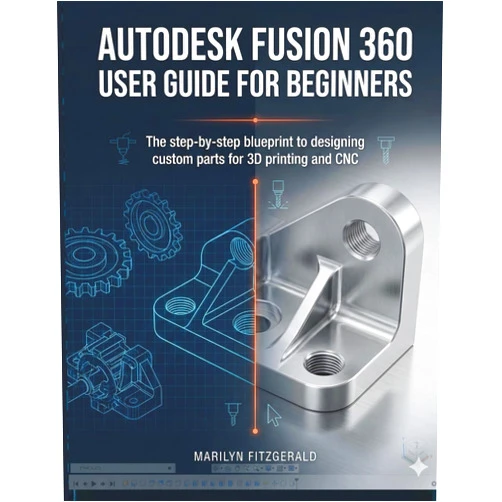 By Marilyn Fitzgerald (Author) Autodesk Fusion 360 User Guide For Beginners: The Step-by-Step Blueprint to Designing Custom Parts for 3D Printing and CNC