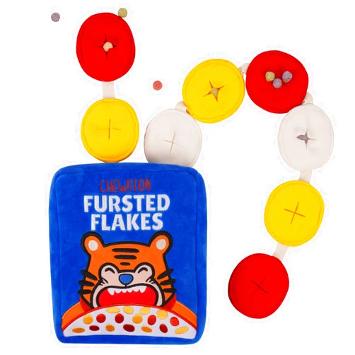 CHEWFFON Interactive Dog Toys, Enrichment Snuffle Crinkle Treat Puzzle Toys for Boredom and Mental Stimulating, Nose Work Cereals Dog Toy for Small, Medium and Large Dogs (Level 2)