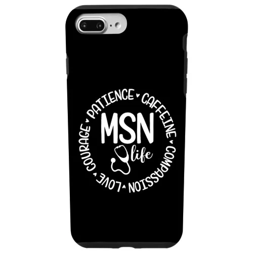 Nurse Life Scrub Life Nurse Squad Matching Womens iPhone 7 Plus/8 Plus Nurse Life MSN Nurse Squad Matching Nurse Week 2023 Womens Case