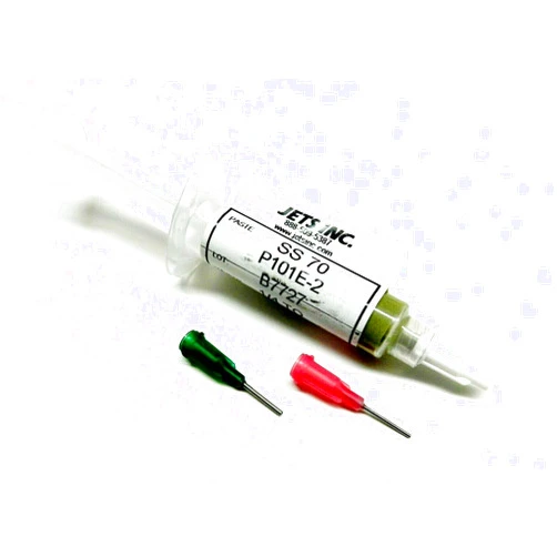JTS Silver Solder Paste Medium 70% Silver 1/4 Troy Ounce Syringe Soldering Paste SS70 Made in USA