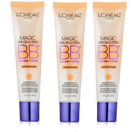 L'Oreal Paris L’Oréal Paris Magic Skin Beautifier BB Cream, 1 Ounce (Pack of 3)