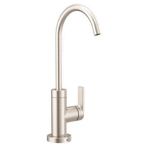 Moen S5550SRS Nio Cold Water Kitchen Beverage Faucet with Optional Filtration System, Spot Resist Stainless