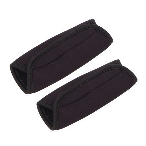 RTLR Replacement Stroller Handle Cover, Stroller Buffed Grips 2Pcs with Hook and Loop Fastener for Travel
