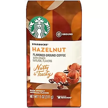 Starbucks Hazelnut Ground, 11 oz