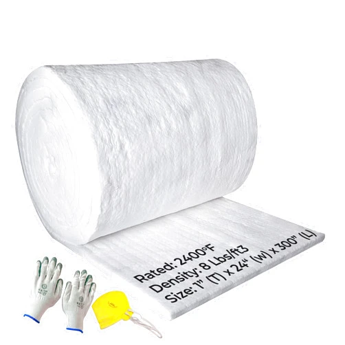 SIMOND STORE Ceramic Fiber Insulation Roll - 8 LB Density 2400F - 1