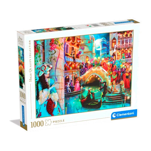 Clementoni Collection-Carnival Moon-1000 Pieces-Puzzle, Horizontal, Fun for Adults, Made in Italy, Multicoloured, 39827