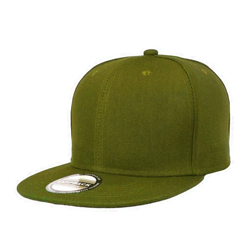 Falari Classic Snapback Hat Cap Hip Hop Style Flat Bill Blank Solid Color Adjustable Size