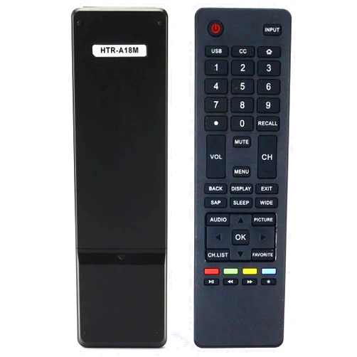 UBay Remote Control HTR-A18M fit for Haier LCD LED TV LE58F3281 32D3000 LE32M600M20 LE32F32200 LE24M600M80 65d3550 LE39M600M80 40D3500M 48D3500 LE48M600M80 LE50M600M80 55D3550