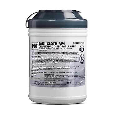 Sani Cloth Sani-Cloth AF3 Alcohol-Free Disposable Disinfectant Wipes - 160 Wipes
