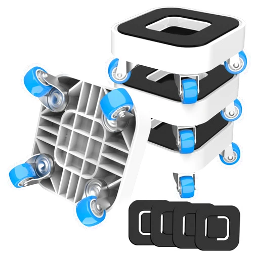 Kiss Core New Upgrade Furniture Sliders, Furniture Movers with Wheels, Furniture Dolly with 360° Rotatable Wheels, Appliance Roller for Moving Heavy Sofa Load Capacity Up to 750lb