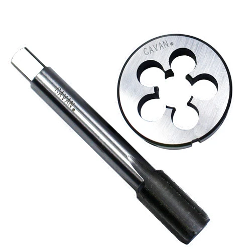 GAVAN M14 x 1.0 HSS Left Hand Tap and Die Set