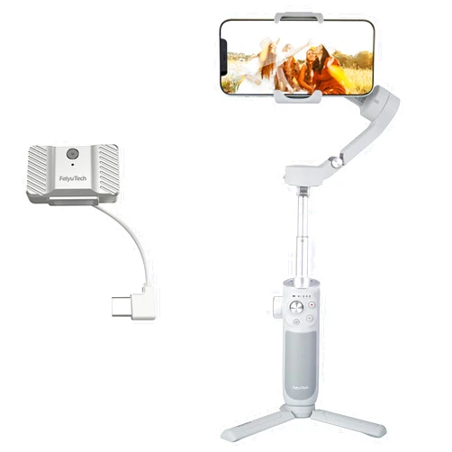 FeiyuTech VB 4 Smartphone Gimbal with Magnetic Wired AI Tracking Module