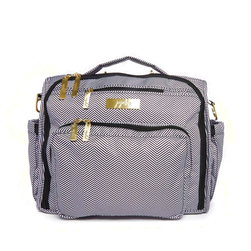 JuJuBe Diaper Bag, Travel Backpack and Large Tote with Portable Changing Pad, Stroller Hooks & Pockets for Baby Bottles, Diapers, Pacifier, Snacks, and Daily Essentials, BFF - Queen of The Nile