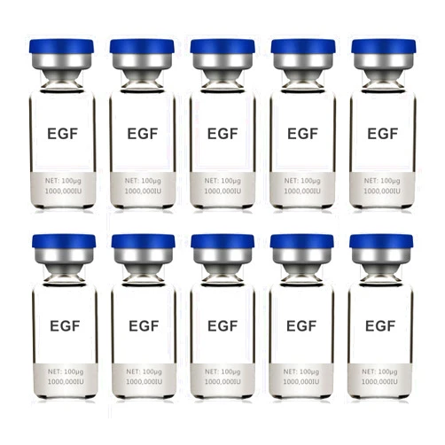 CUTEGO Recombinant Human Epidermal Growth Factor (rh-EGF), 98% Purity, 10 Vials × 100μg/Vial (Total 1mg)