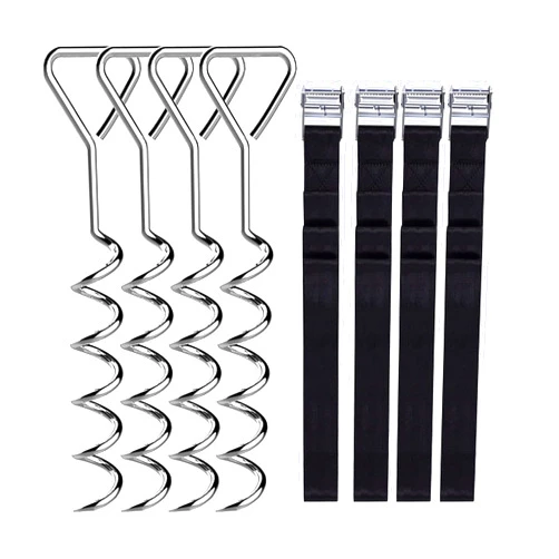 OFLAN Replacement Trampoline Accessories, Replacement Springs,Wind Stakes